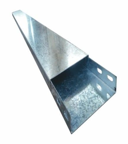Single galvanised raceway section