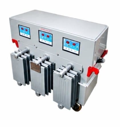 Three-phase oil-cooled servo stabilizer