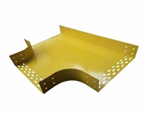 Perforated tray bend