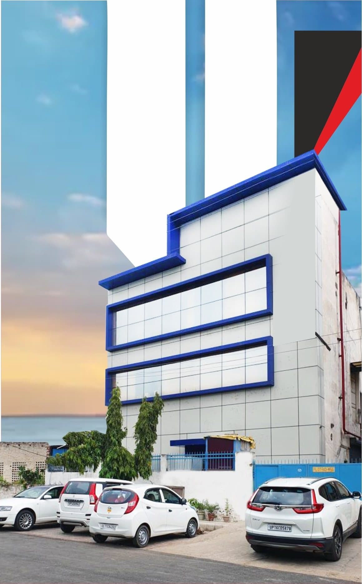Trident Core Energy admin block in Greater Noida