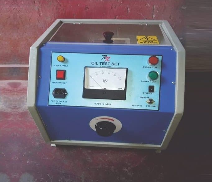Oil test set