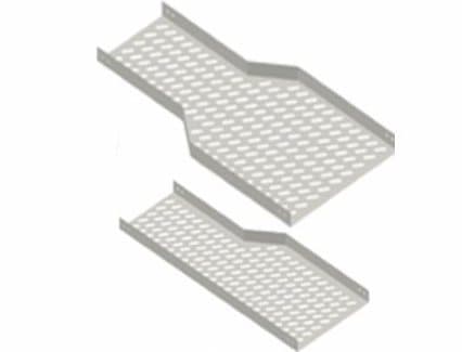 Perforated tray reducers