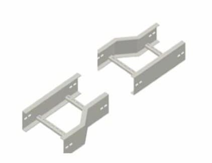 Ladder tray reducers